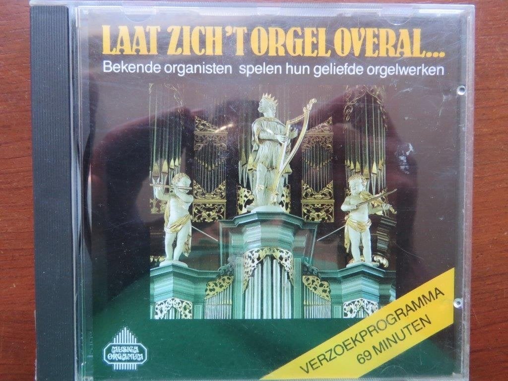 Cd orgel: Laat zich 't orgel overal deel 1, o.a. Feike Asma, Ophalen of Verzenden, Zo goed als nieuw, Gospel