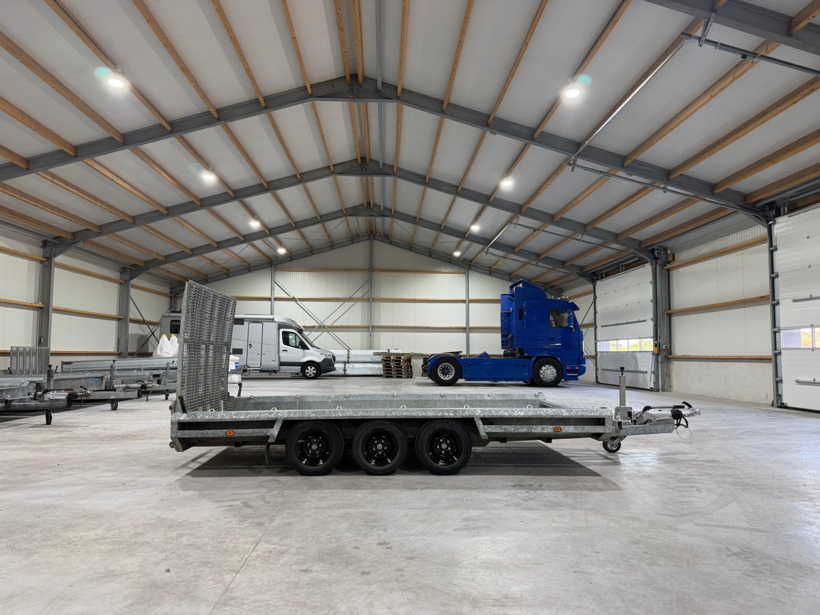Hulco terrax 3 machine transporter 3500 kg, Auto diversen, Ophalen of Verzenden, Zo goed als nieuw