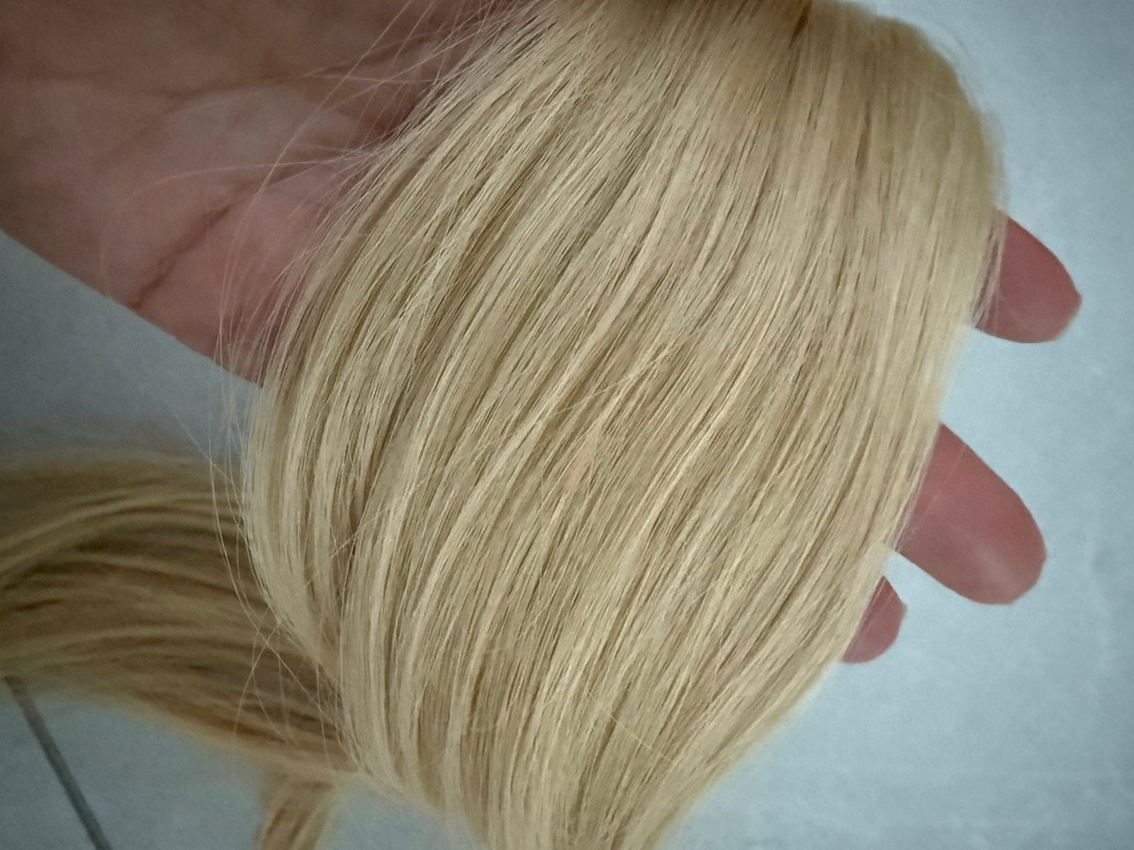 Flat weft: echt haar, Ophalen of Verzenden, Nieuw, Pruik of Haarverlenging