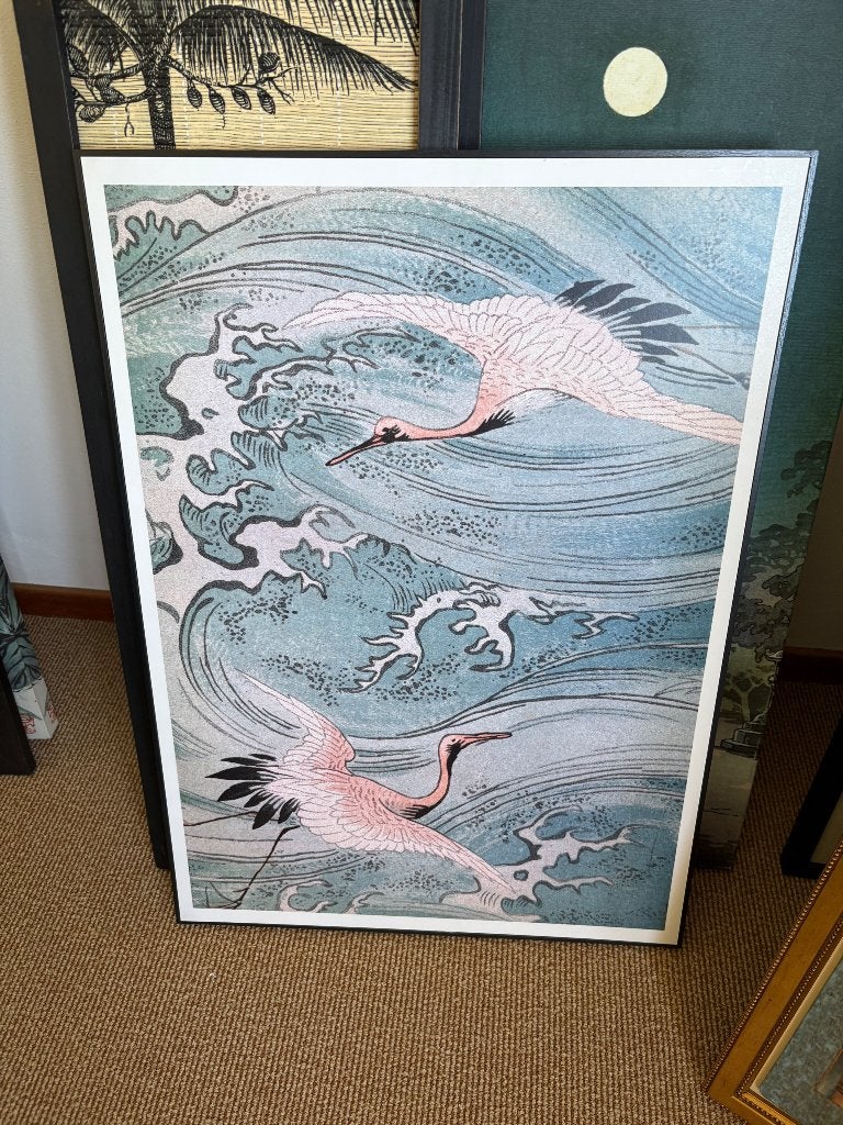 Canvas ooievaar, Ophalen, 50 – 75, Gebruikt, Overige typen