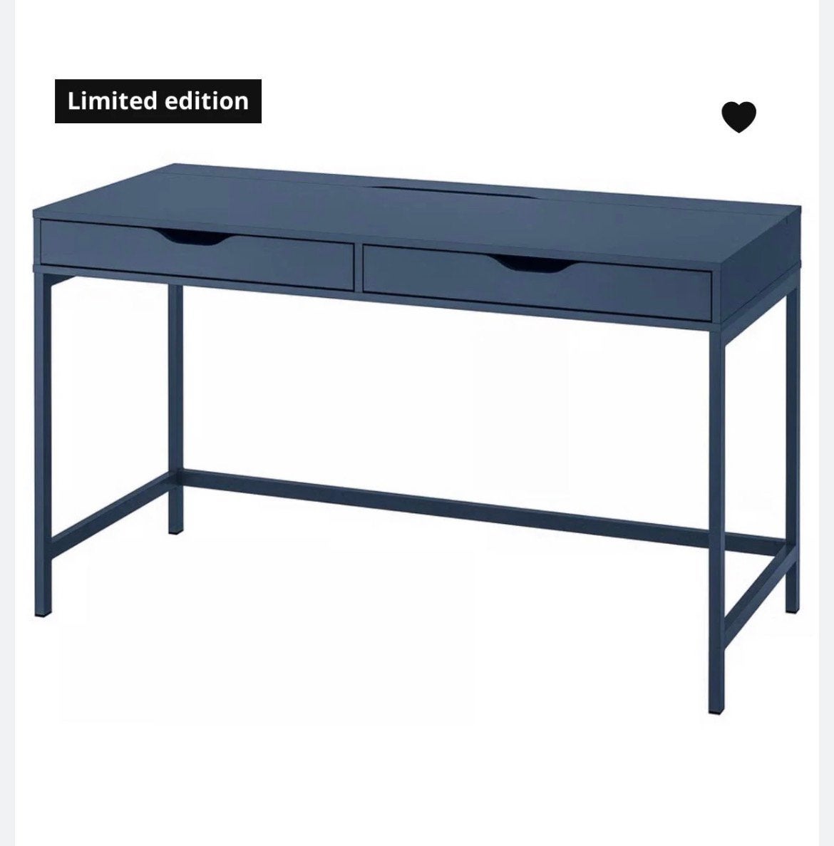 Alex Bureau ikea 132x58cm, Ophalen, Zo goed als nieuw