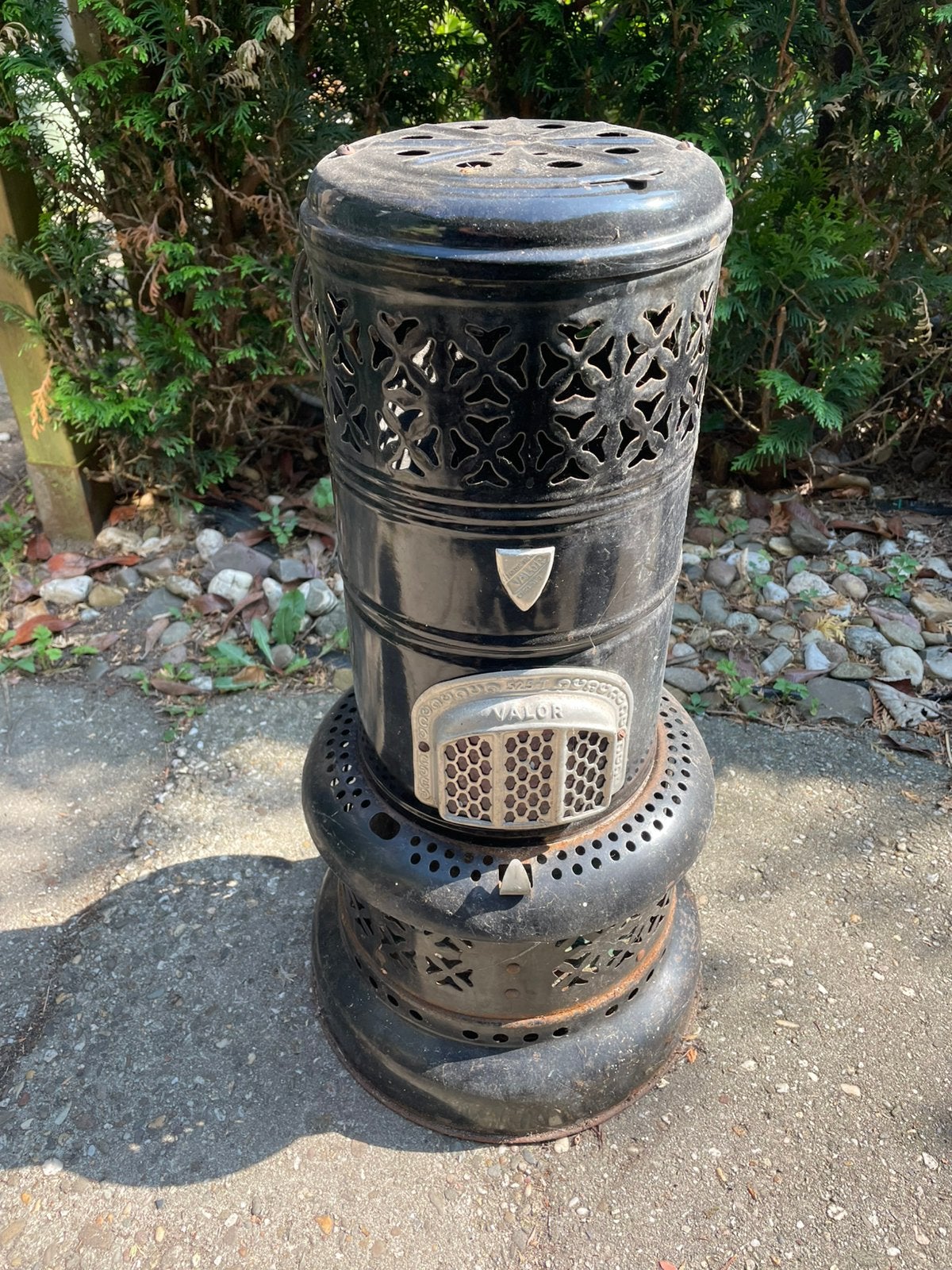 Vintage kacheltje, Huis en Inrichting, Ophalen, Gebruikt, Overige brandstoffen, Petroleumkachel