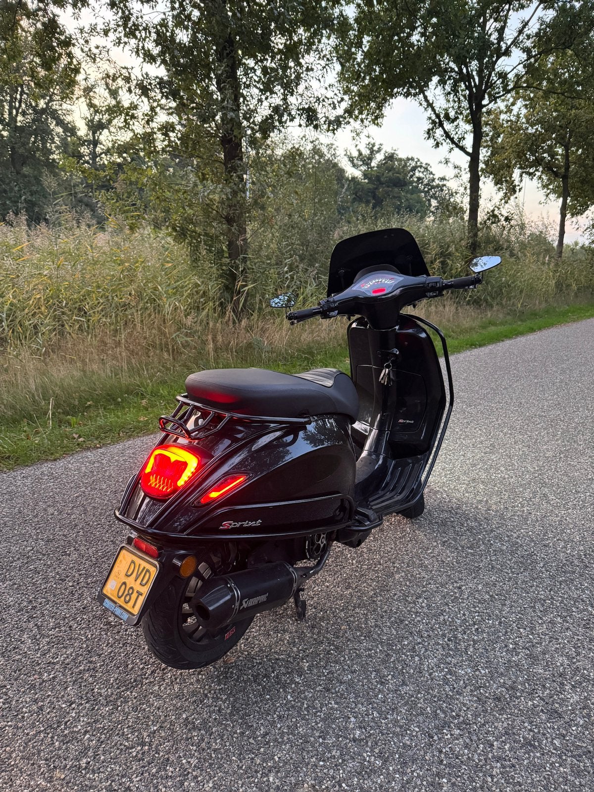 Net gereviseerde full option Vespa Sprint 80CC, Ophalen, Zo goed als nieuw, Benzine, Piaggio