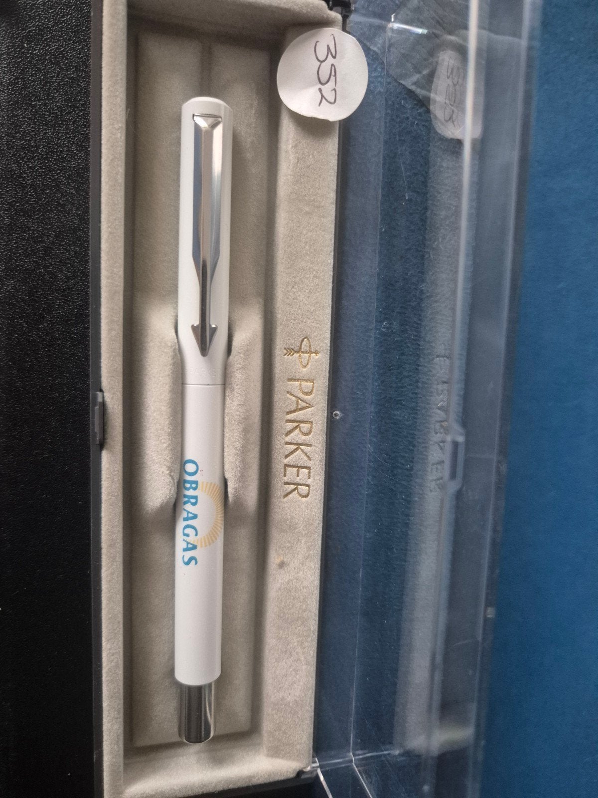 Parker pen met OBRAGAS logo in doosje, Ophalen of Verzenden