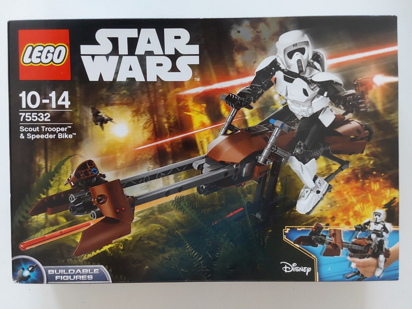 Lego 75532 Star Wars Scout Trooper & Speeder Bike 🆕️in seal, Star Wars, Lego, Nieuw, Ophalen of Verzenden