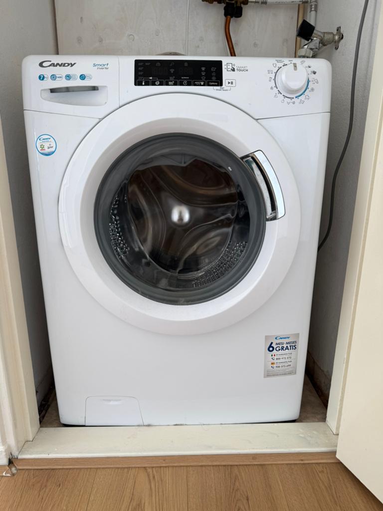 Candy - wasmachine smart inverter, Ophalen, Gebruikt, 85 tot 90 cm, 1200 tot 1600 toeren