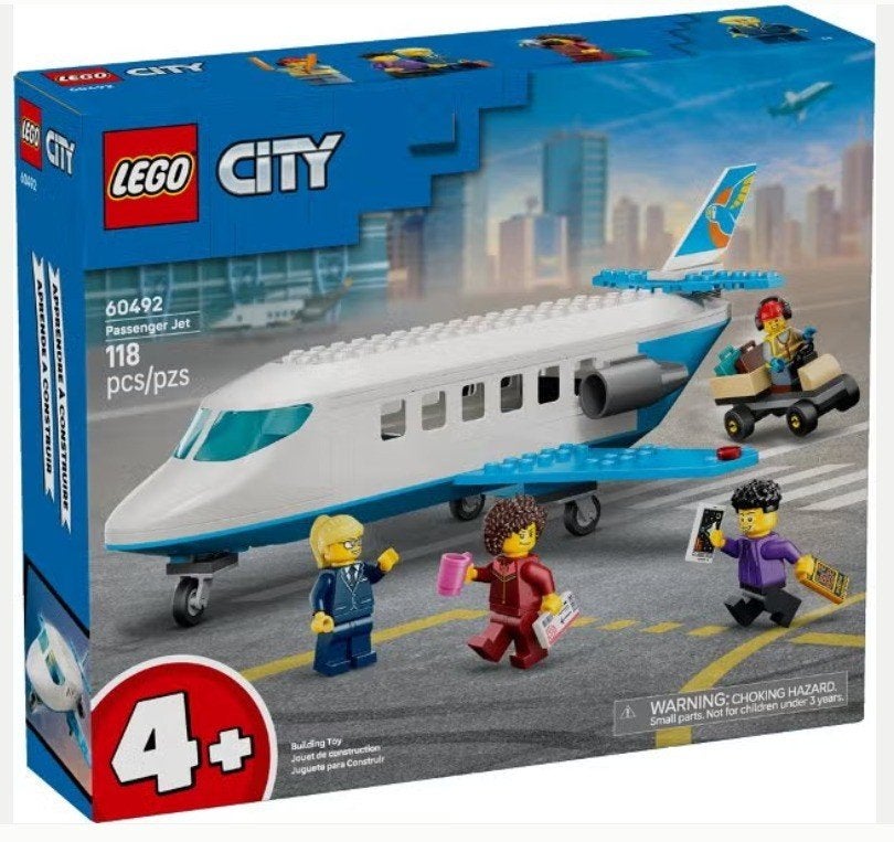 Lego City 60492 - Passagiersvliegtuig NIEUW IN DOOS, City, Lego, Nieuw, Ophalen of Verzenden