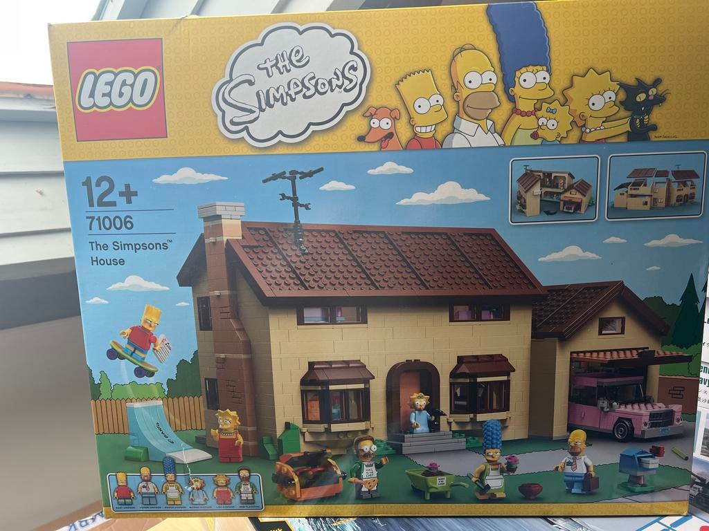Lego Simpsons Huis 71006 - Complete Set, Kinderen en Baby's, Speelgoed | Duplo en Lego, Ophalen of Verzenden, Zo goed als nieuw