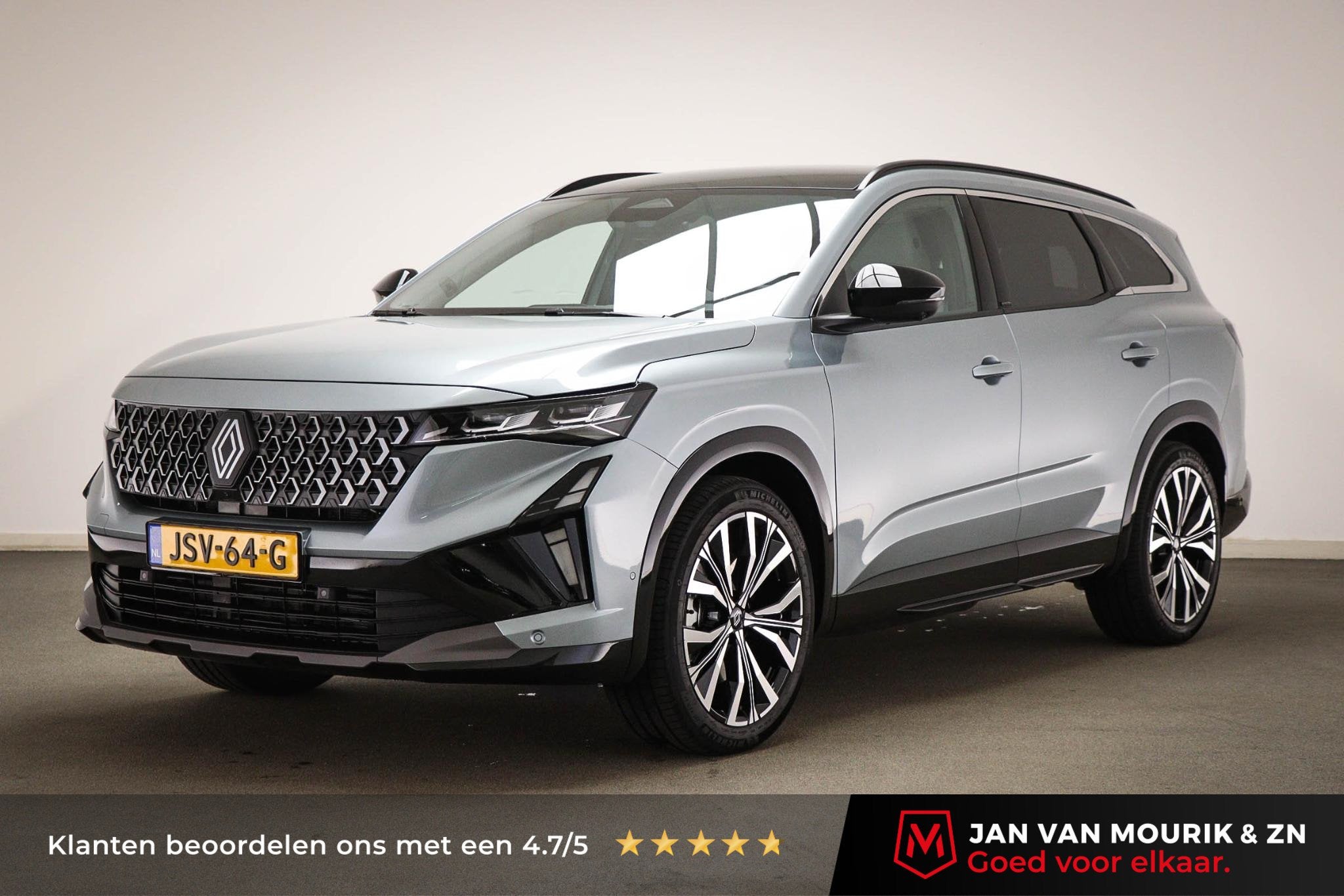 Renault Espace E-Tech full hybrid 200 iconic 7p. | LIGHT & S, 1199 cc, 7 stoelen, 1681 kg, Origineel Nederlands