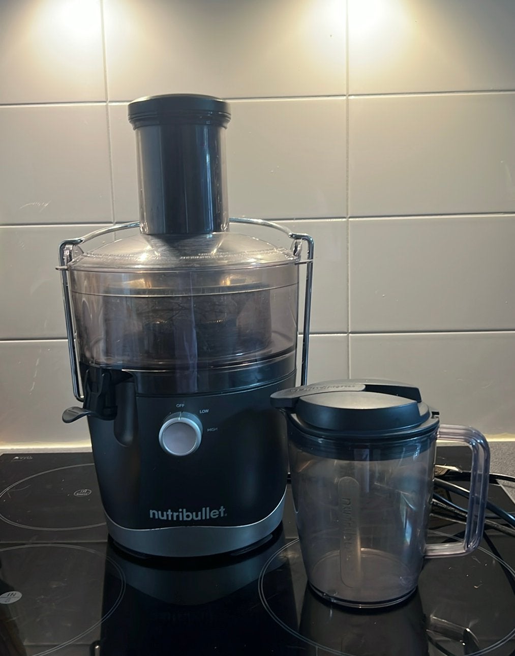 Nutribullet sapcentrifuge, Ophalen, Zo goed als nieuw, Elektrisch, Sapcentrifuge