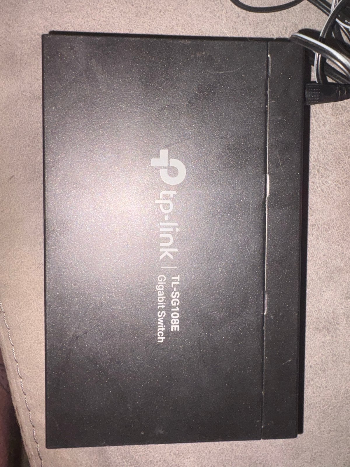 TP-Link TL-SG108E Gigabit Netwerk Switch, Computers en Software, Netwerk switches, Gebruikt, Ophalen of Verzenden