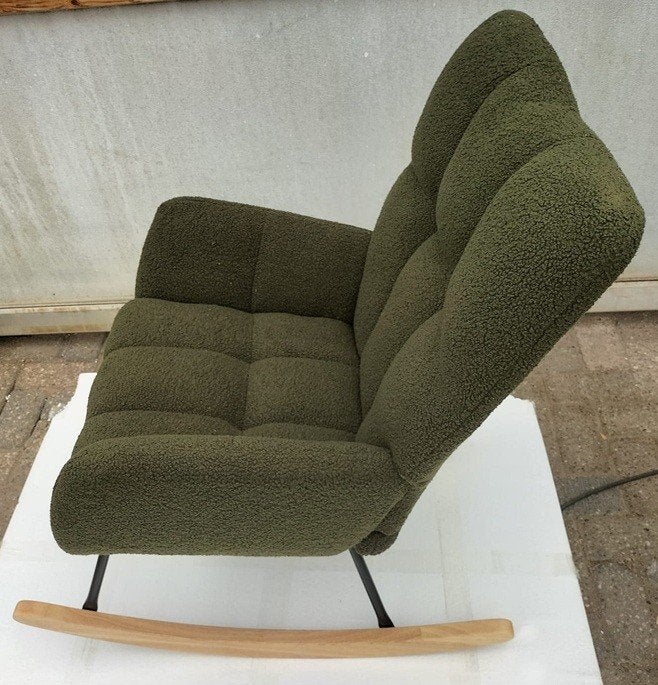 SITTT Schommelstoel Relaxstoel babykamer Fauteuil, Ophalen, Zo goed als nieuw, Stof, 50 tot 75 cm