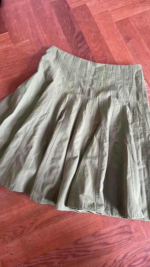 Katoenen rok Scenario groen mt 36, Kleding | Dames, Ophalen of Verzenden, Zo goed als nieuw, Maat 36 (S), Boven de knie