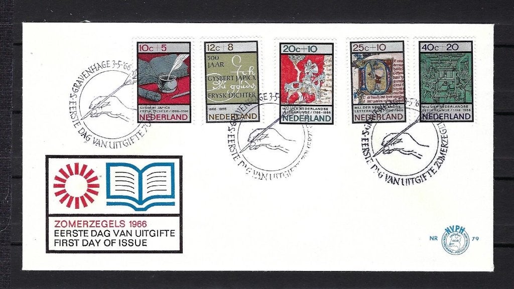 FDC NVPH E79 onbeschreven, Ophalen of Verzenden, Onbeschreven, Nederland