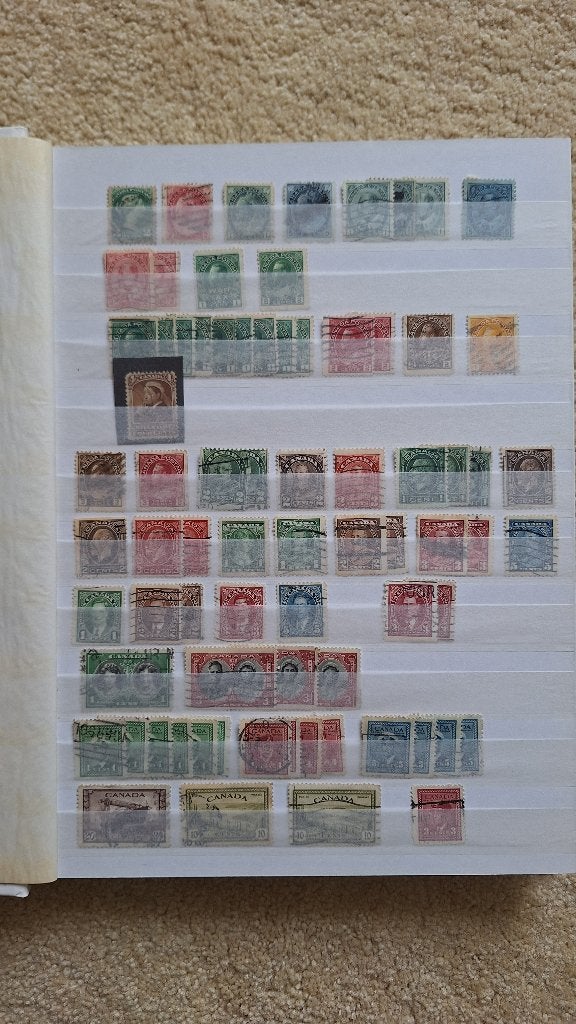 Postzegels Canada in album - Mooie verzameling, Ophalen of Verzenden, Gestempeld, Noord-Amerika