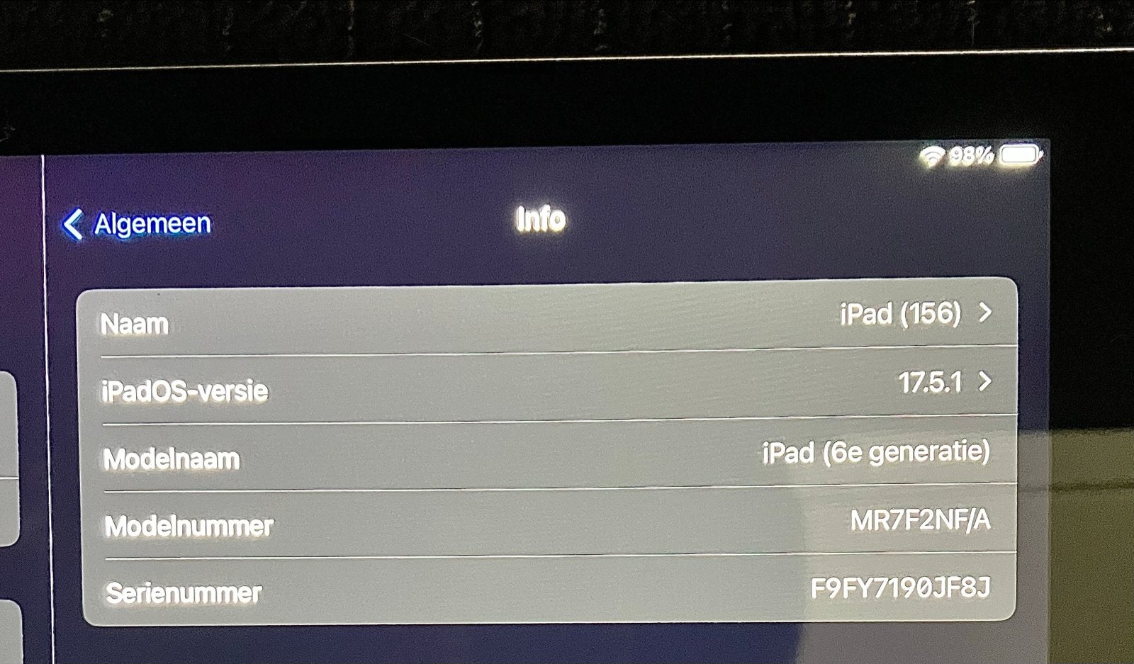 Apple iPad (6e generatie) - 32GB - Wi-Fi - Zilver, 9 inch, 32 GB, Apple iPad, Ophalen of Verzenden