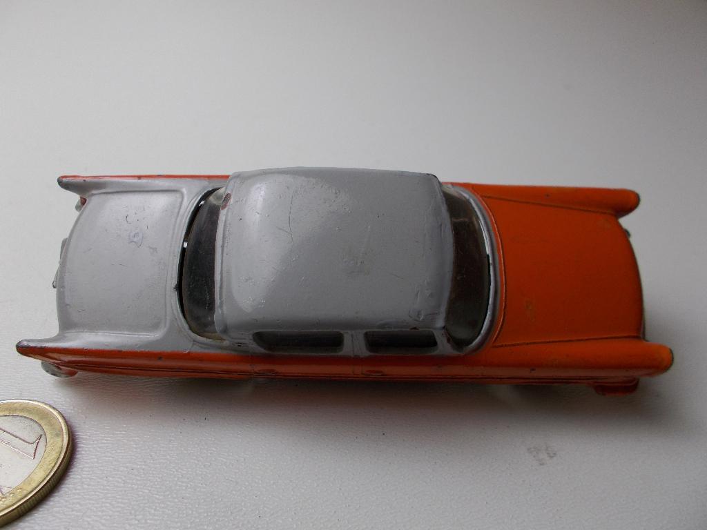 1958 Dinky Toys 180 PACKARD CLIPPER SEDAN (Bijgewerkt.), Ophalen of Verzenden, Gebruikt, Auto, Dinky Toys