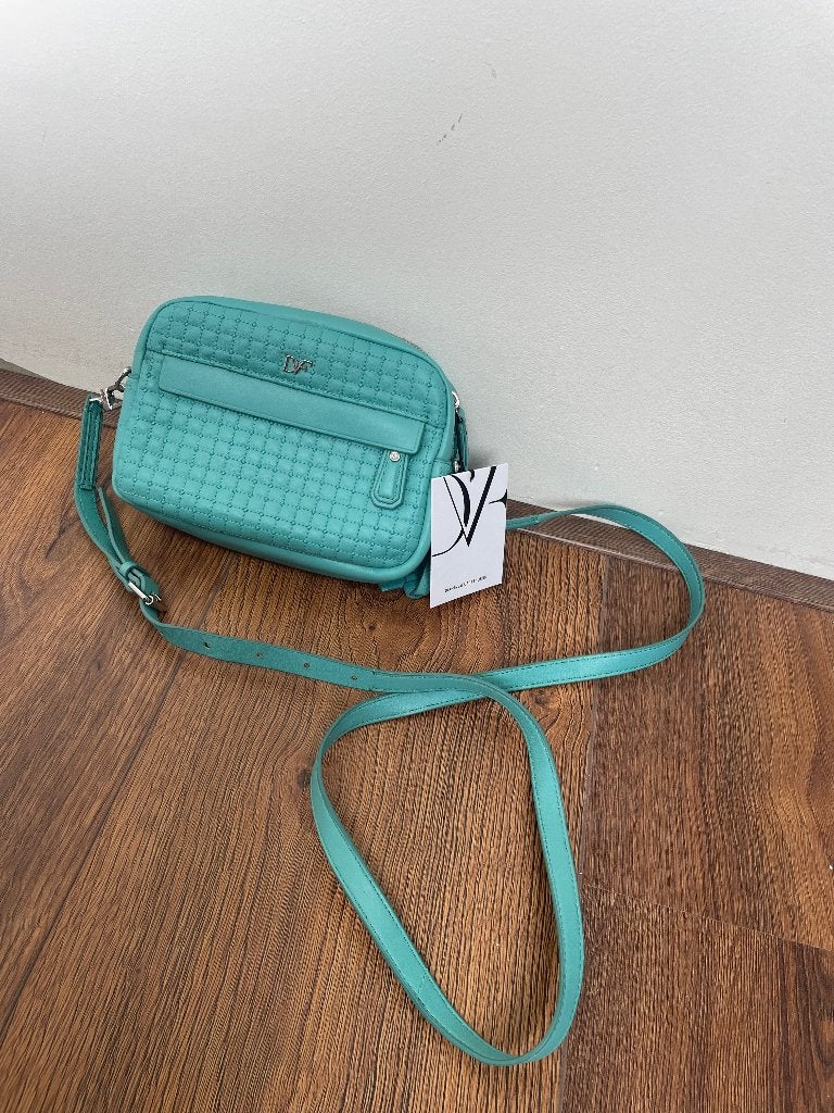 Diane von Furstenberg DVF Milo Mini Quilted leren tas blauw, Blauw, Nieuw, Ophalen of Verzenden, Apollolaan 151 (Desk 432), 1077 AR Amsterdam