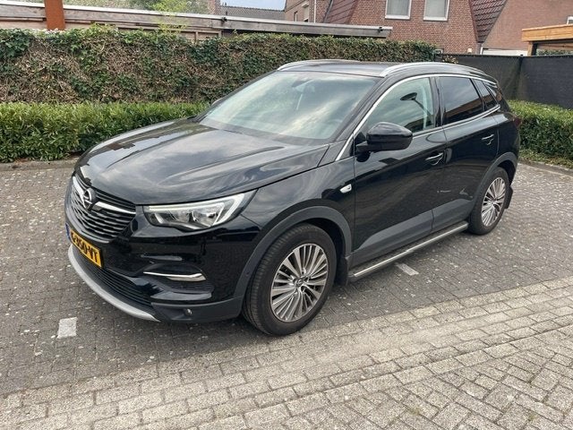 Opel Grandland X 1.2 Turbo 130pk S&S Aut 2019 Zwart, 1199 cc, Lane Keeping Assist, Zwart, Origineel Nederlands