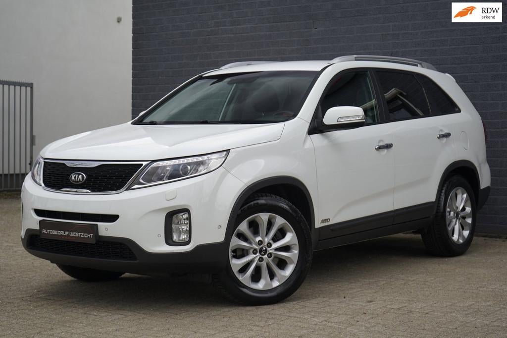 Kia Sorento 2.4 GDi Super Pack 4WD Automaat, Trekhaak, Leder, Automaat, Gebruikt, Zwart, Bedrijf