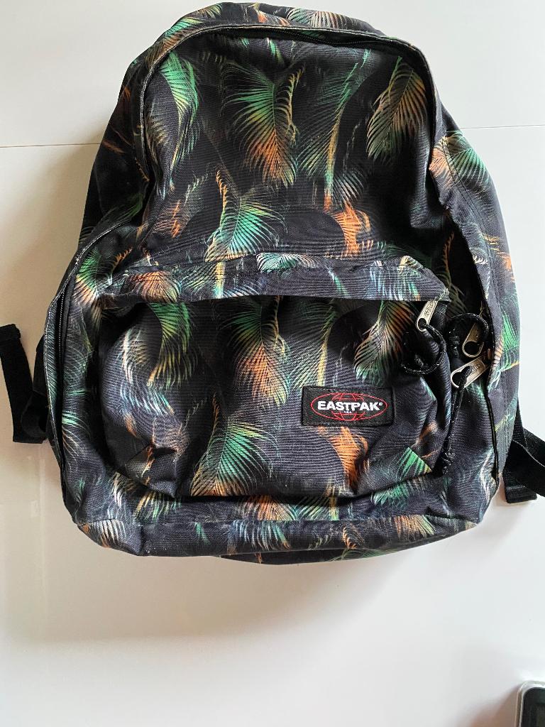 ZGAN Eastpak rugzak palmbladeren medium, 30 tot 40 cm, Overige kleuren, Rugtas, 40 tot 50 cm