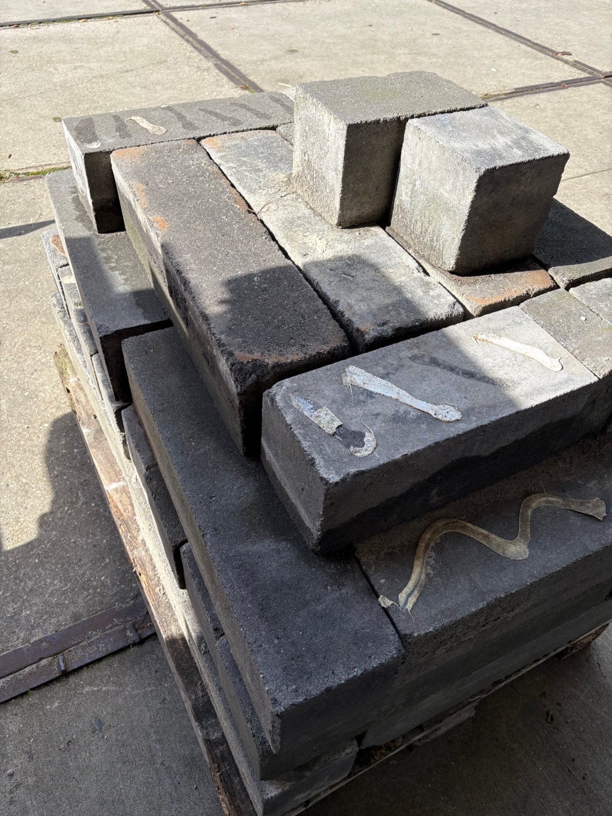 Linea stapelblokken 60cm, Tuin en Terras, Ophalen, Gebruikt, ., Overige typen