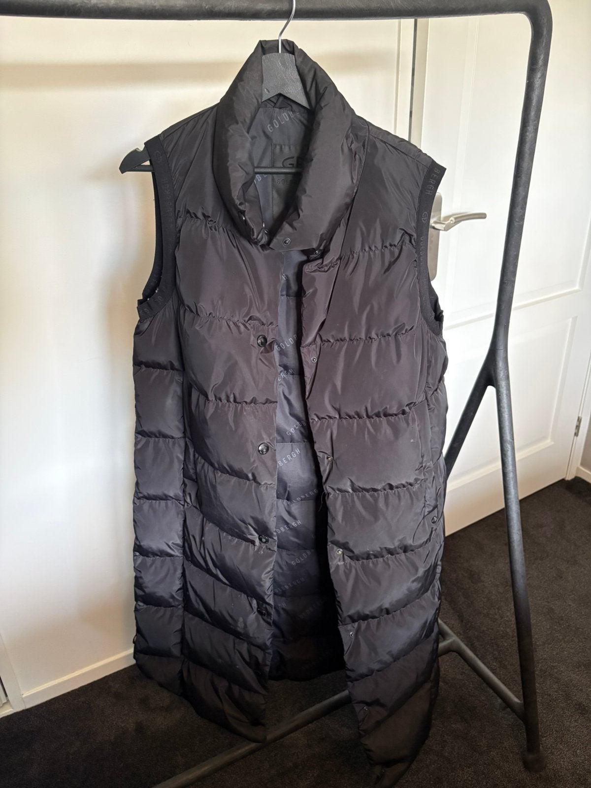 Goldbergh Bodywarmer, Ophalen, Zo goed als nieuw, Maat 38/40 (M), Zwart