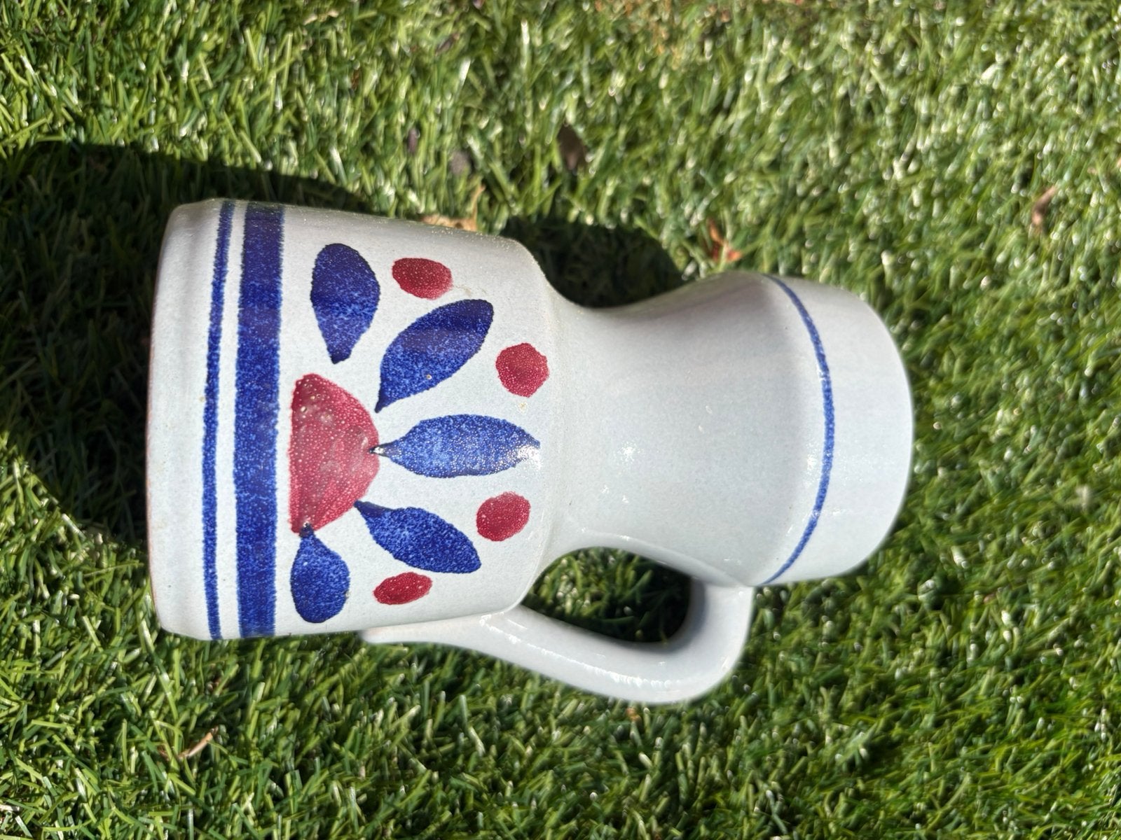 Jaren 60 vintage vaas, Ophalen of Verzenden