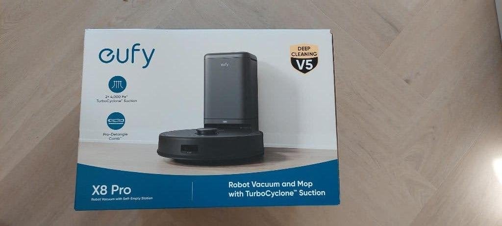 robotstofzuiger Eufy X8 pro, Ophalen, Overige merken, Nieuw, Robotstofzuiger