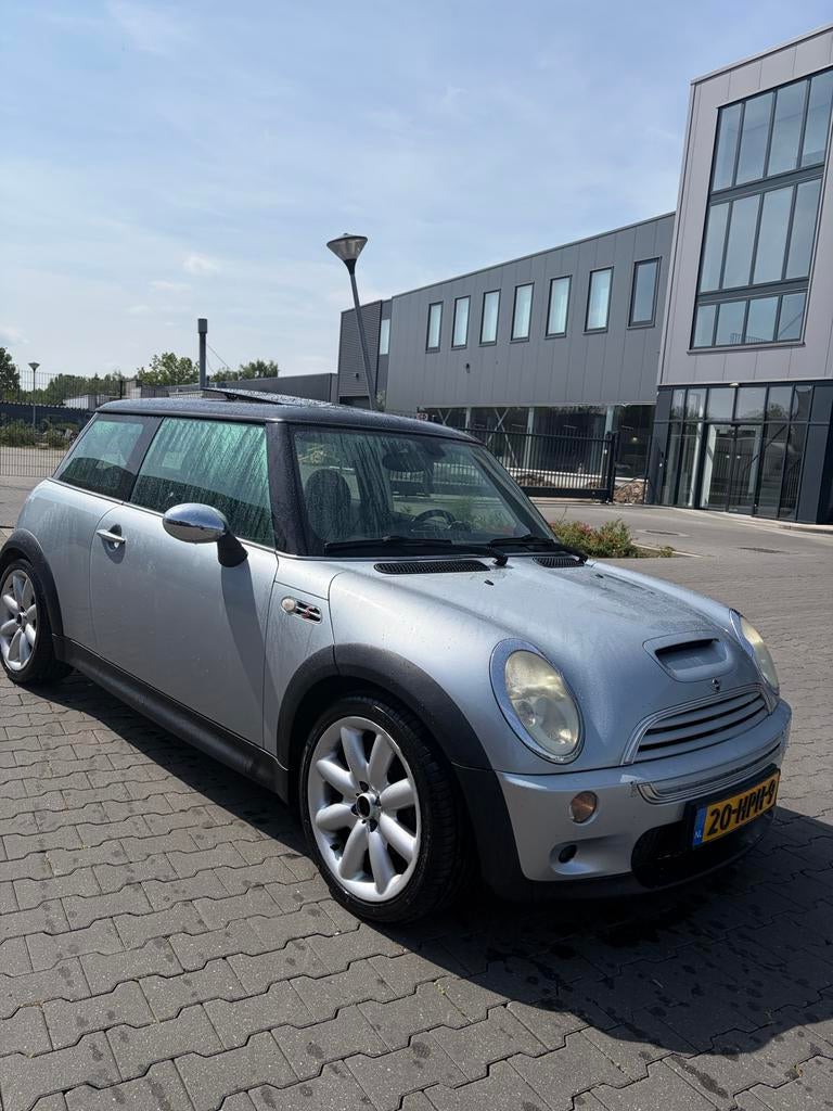 Mini 1.6 16V Cooper S 2003 Grijs | MILLTEK | nieuwe APK, Auto's, Mini, Voorwielaandrijving, 4 cilinders, 4 stoelen, 163 pk