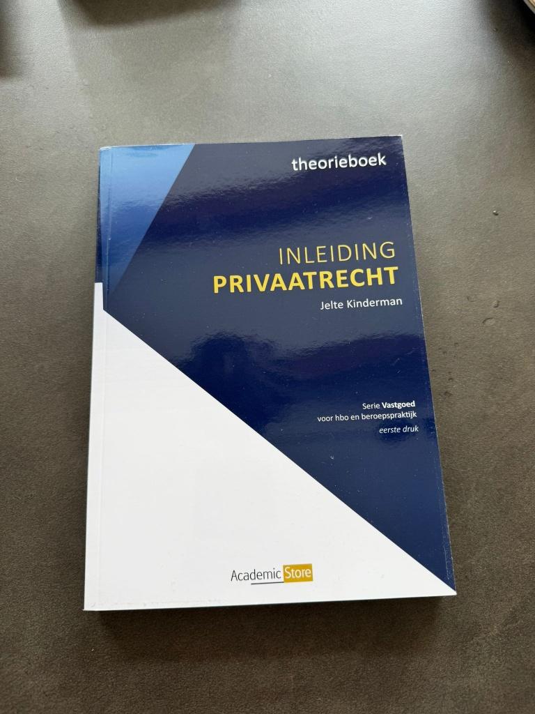 Inleiding privaatrecht en privaatrecht, Ophalen of Verzenden, Nieuw, Overige niveaus