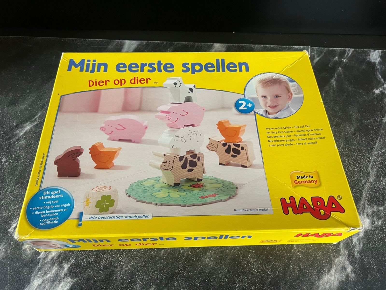 HABA dier op dier mijn eerste spellen, Ophalen of Verzenden, Zo goed als nieuw