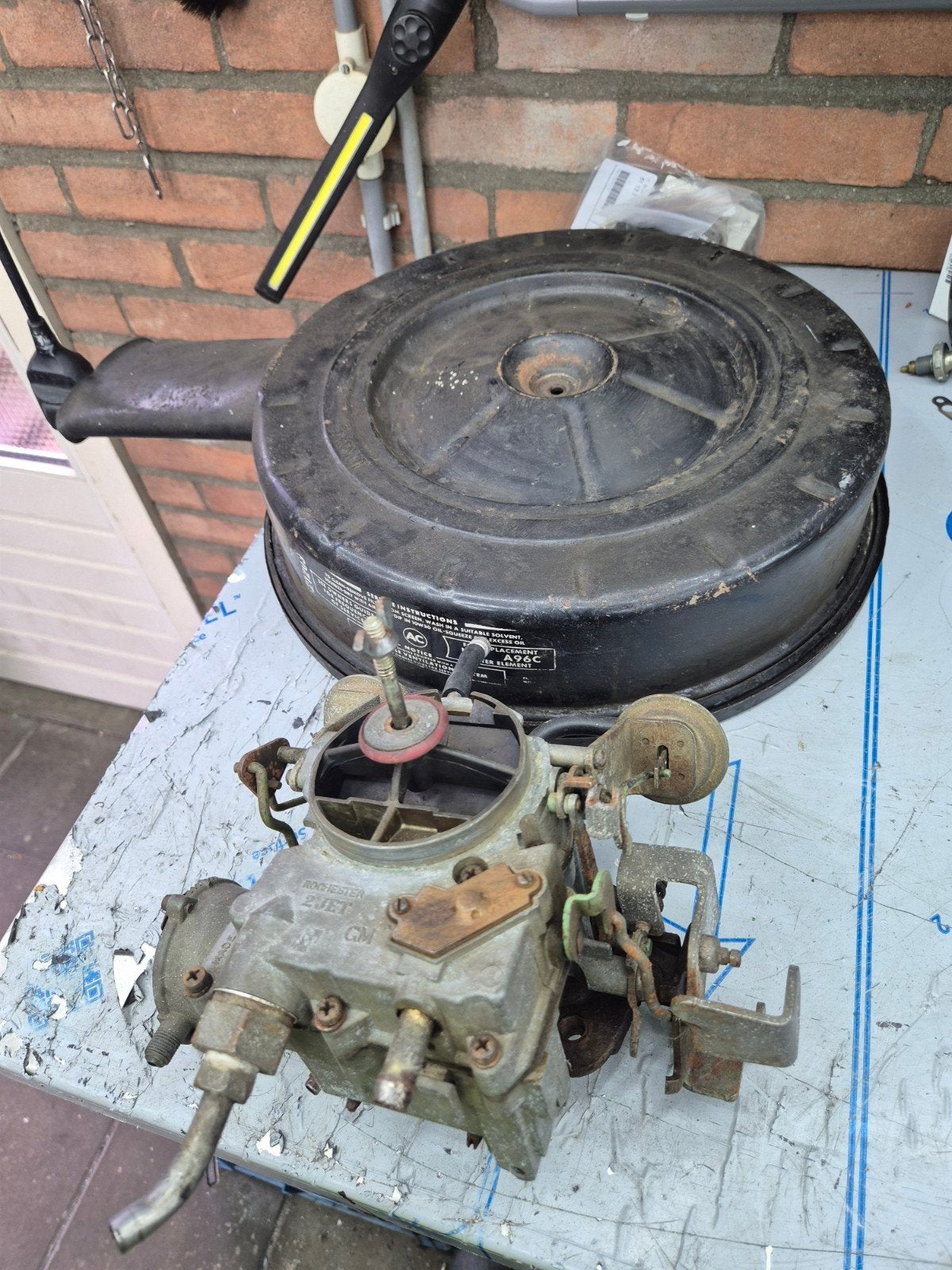 2 barrel Rochester carburateur usa, Ophalen of Verzenden, Dodge