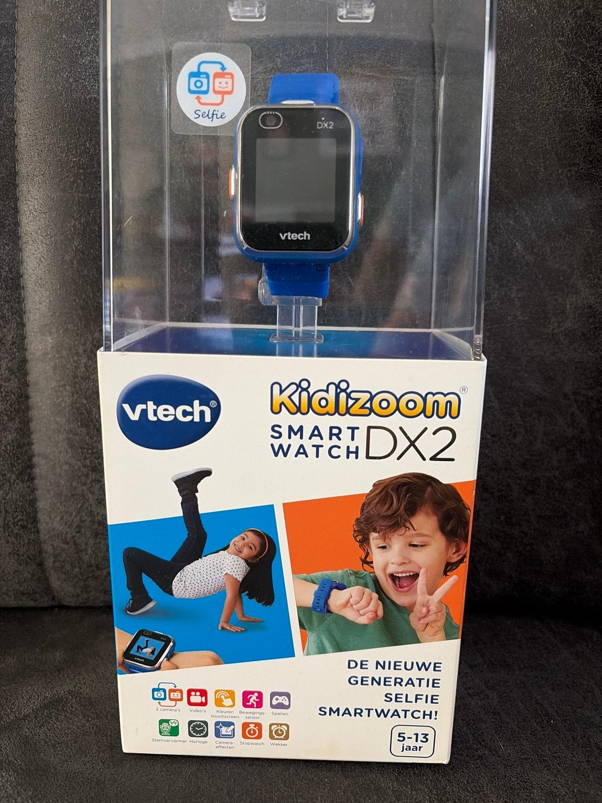Vtech Kidizoom Smart Watch DX2 - Zo goed als nieuw, Ophalen of Verzenden, Zo goed als nieuw, Blauw, Jongen of Meisje