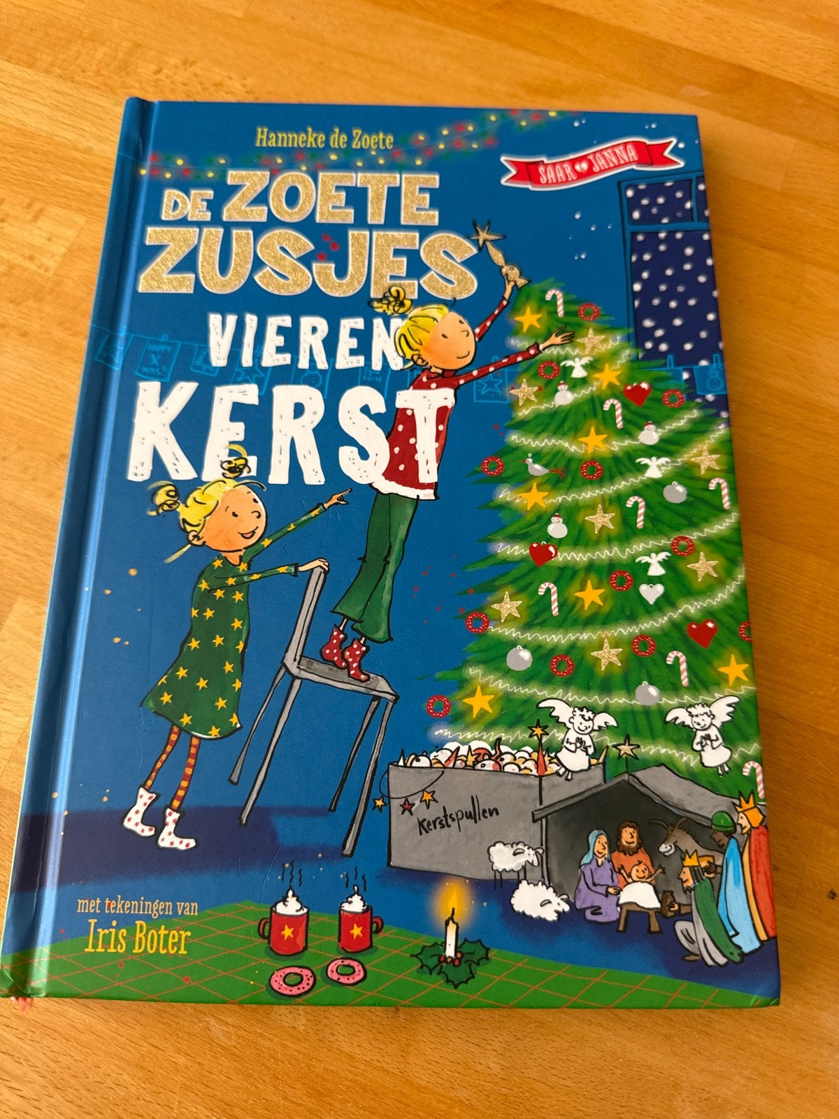 De Zoete Zusjes Vieren Kerst - Hanneke de Zoete, Ophalen of Verzenden, Zo goed als nieuw, Fictie algemeen