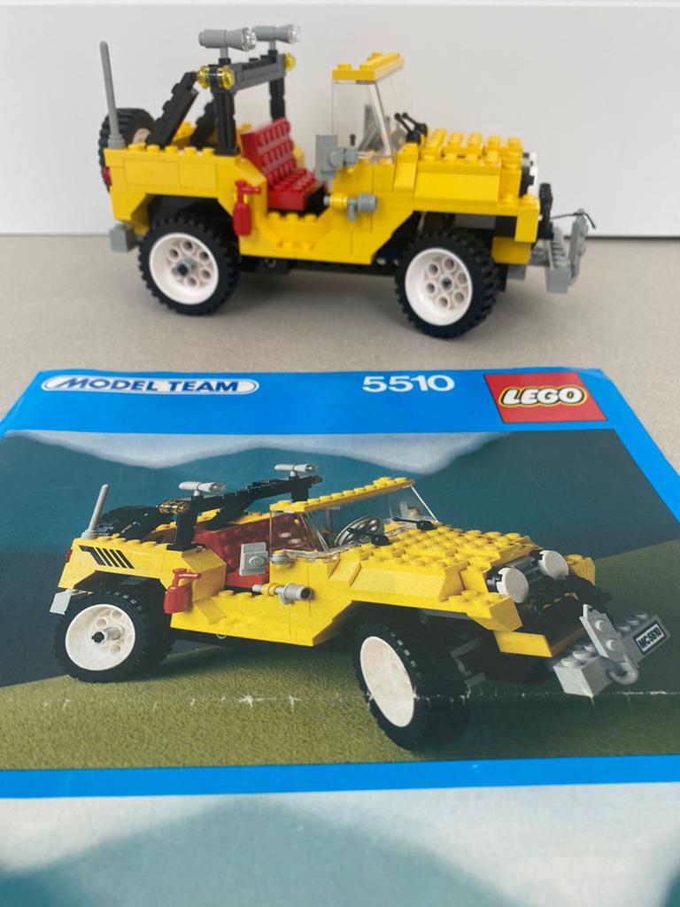 Lego 5510 Technic Model Team Jeep, Ophalen of Verzenden, Zo goed als nieuw