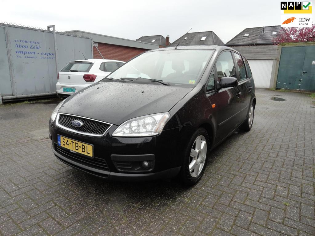 Ford Focus C-Max 2.0 AUT-16V Futura NAVI CLIMA, Gebruikt, 700 kg, Zwart, Origineel Nederlands