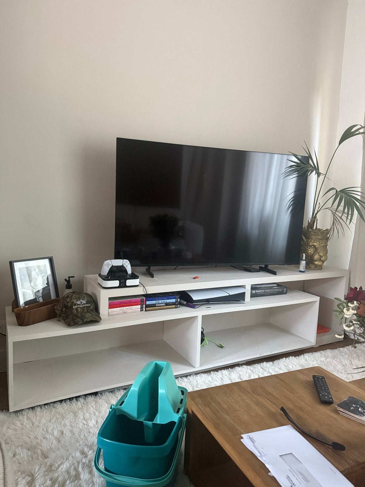 Tv meubel - opnieuw schilderen, Ophalen, Gebruikt, 150 tot 200 cm, Minder dan 100 cm