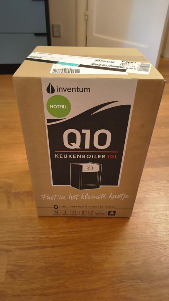 Inventum 10L Q10 Hotfill Keukenboiler - Nieuw in doos, Ophalen of Verzenden