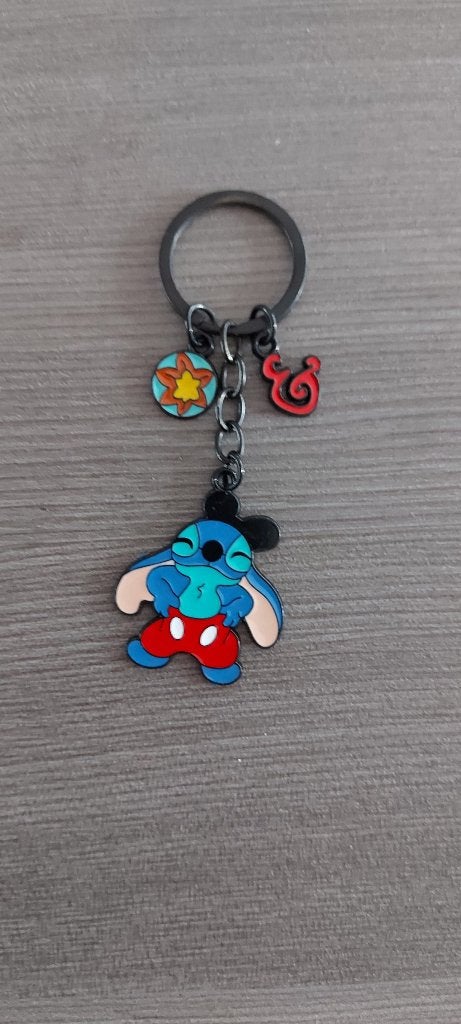 sleutelhanger en ketting van stitch, Ophalen of Verzenden, Nieuw