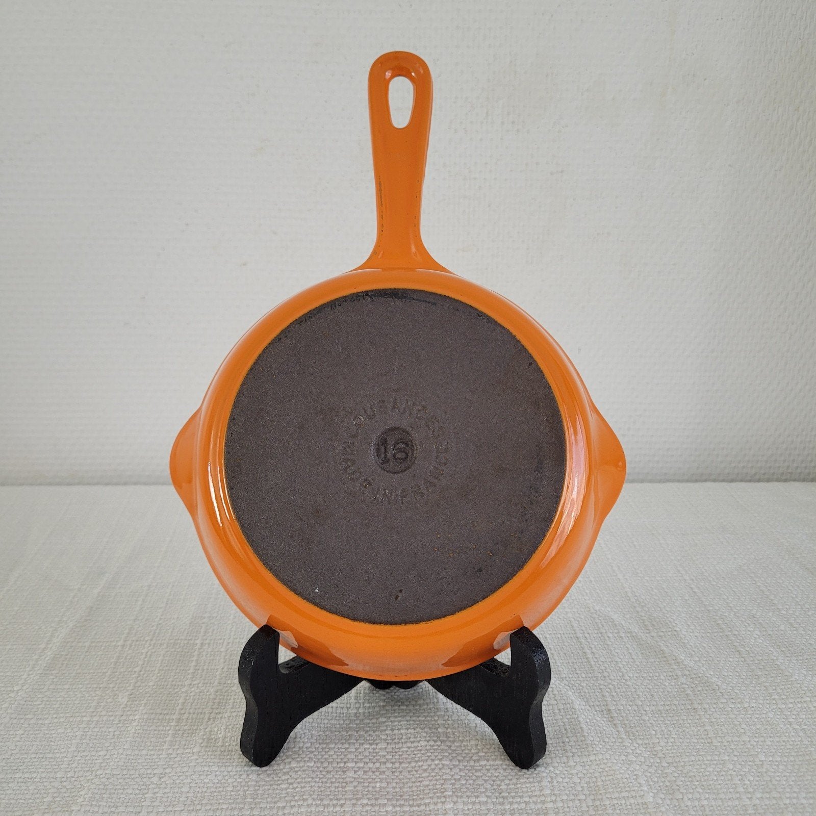 cousances le creuset gietijzer emaille koekenpan pan skillet, Huis en Inrichting, Keuken | Potten en Pannen, Koekenpan, Gietijzer