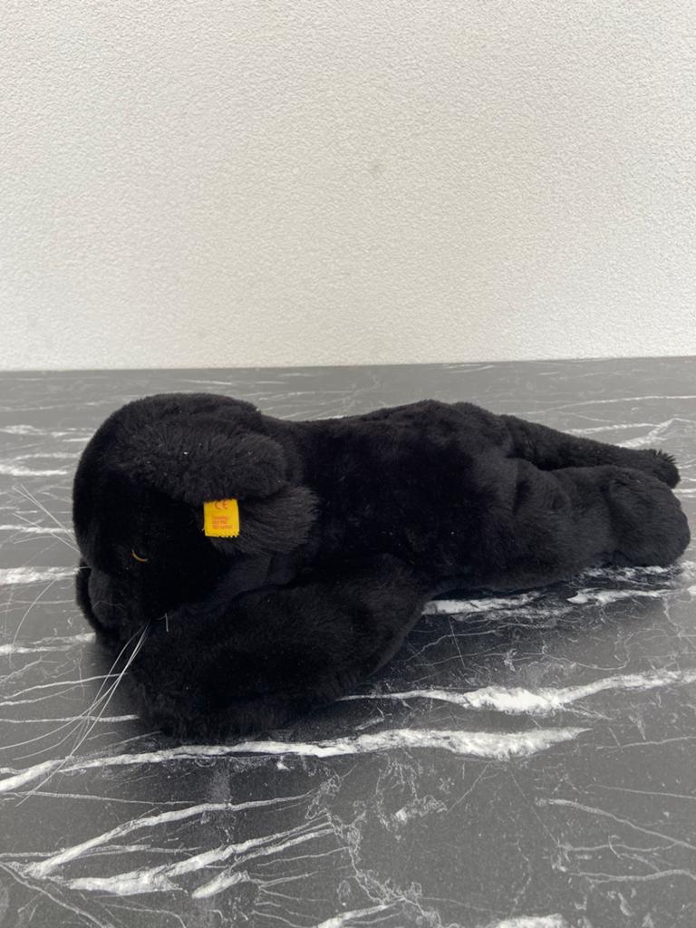 Steiff poes met knop 43 cm, Antiek en Kunst, Antiek | Speelgoed, Ophalen of Verzenden