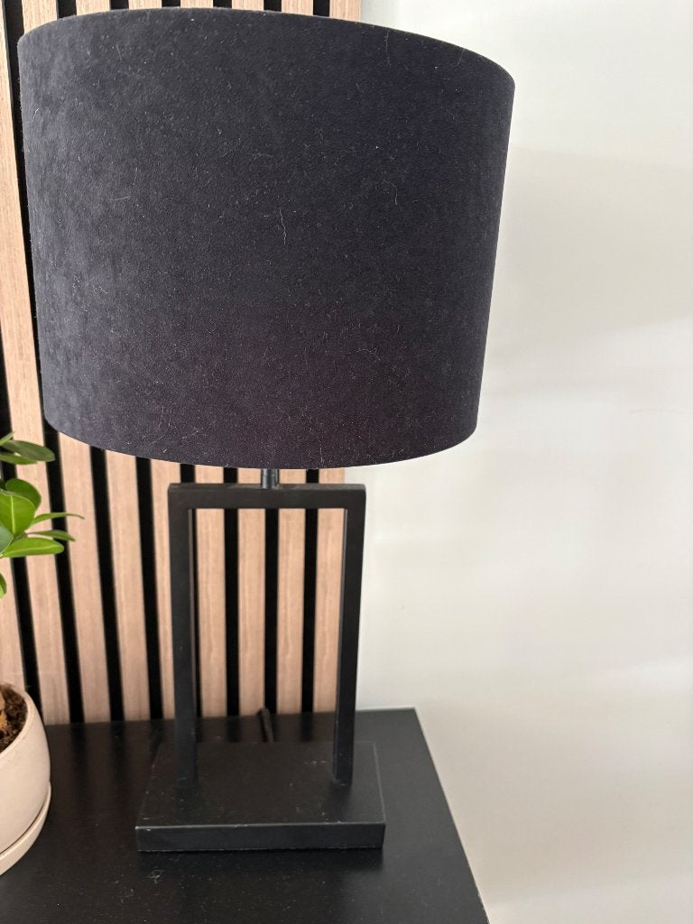 Lamp light en living lamp, Zwart, Ophalen of Verzenden, Zo goed als nieuw, Light & Living