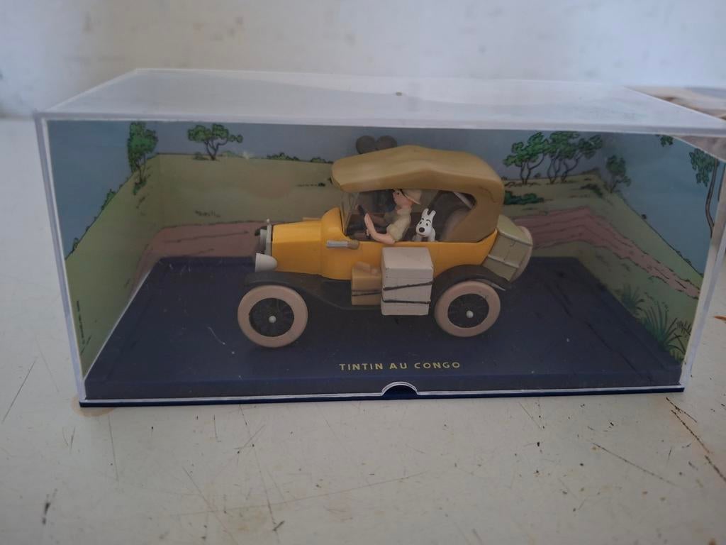 Atlas Kuifje in Congo, Hobby en Vrije tijd, Modelauto's | 1:43, Ophalen of Verzenden, Auto, Overige merken