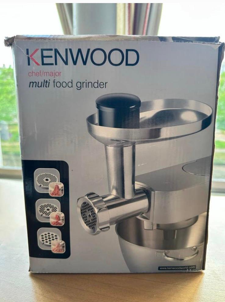 ACCESSOIRE voor Kenwood Chef Gehaktmolen opzetstuk AT950A, Witgoed en Apparatuur, 4 liter of meer, Nieuw, 3 snelheden of meer
