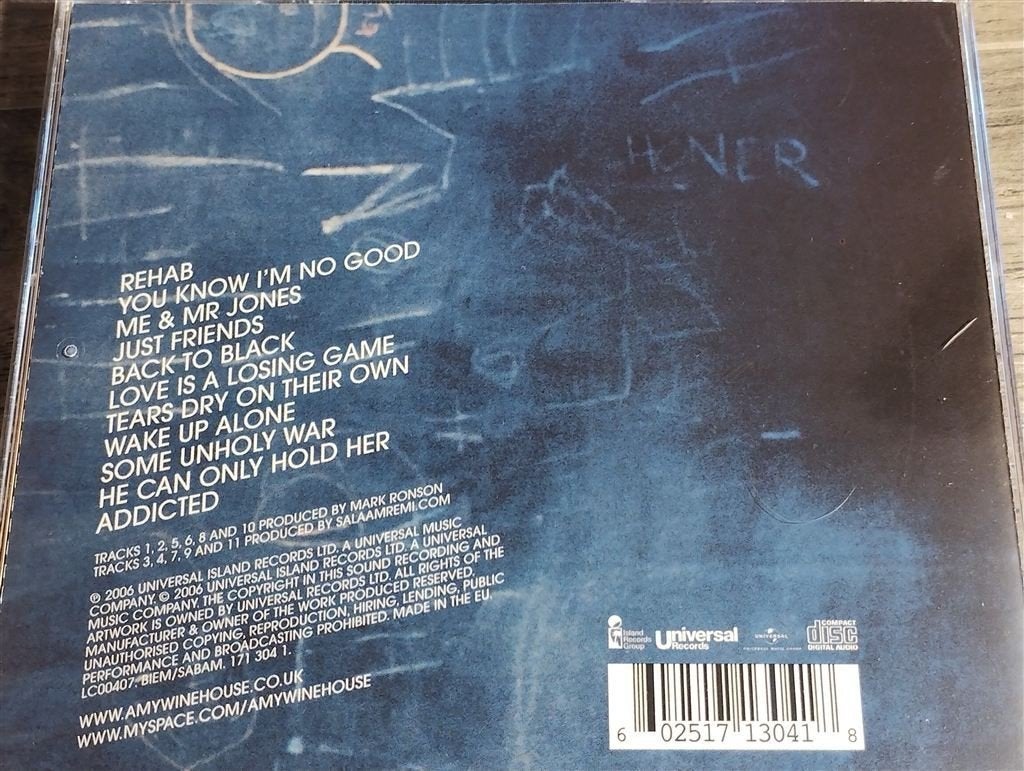 Amy Winehouse - Back To Black, Ophalen of Verzenden, Zo goed als nieuw, Jazz