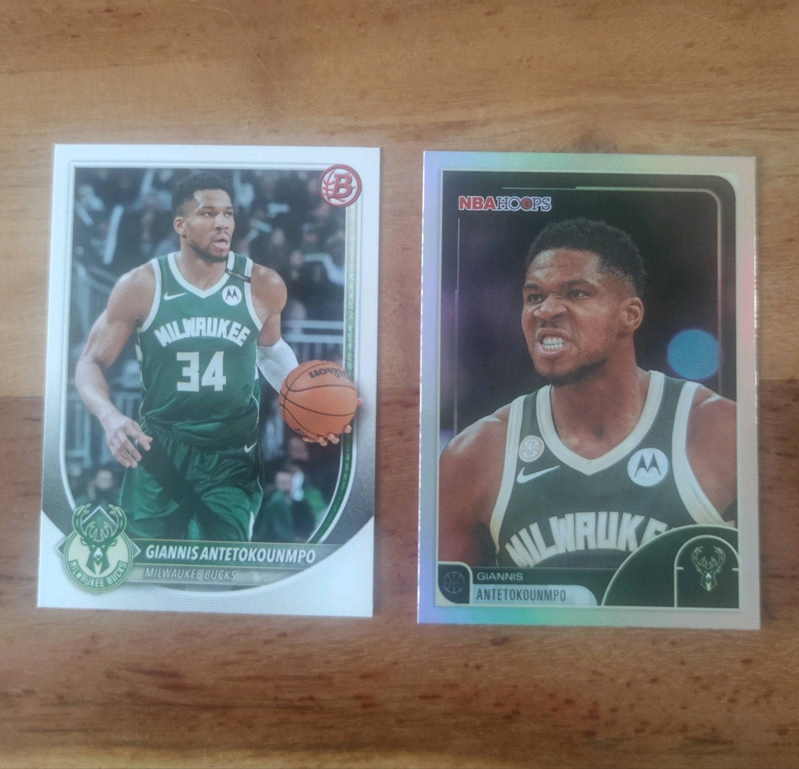 Giannis Antetokounmpo NBA Kaart - Milwaukee Bucks, Ophalen of Verzenden, Zo goed als nieuw, Overige sporten, Spelerskaart