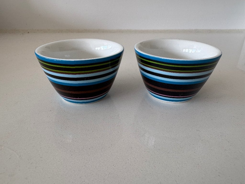 Iittala Origo eierdopjes, Overige merken, Overige typen, Ophalen of Verzenden, Zo goed als nieuw