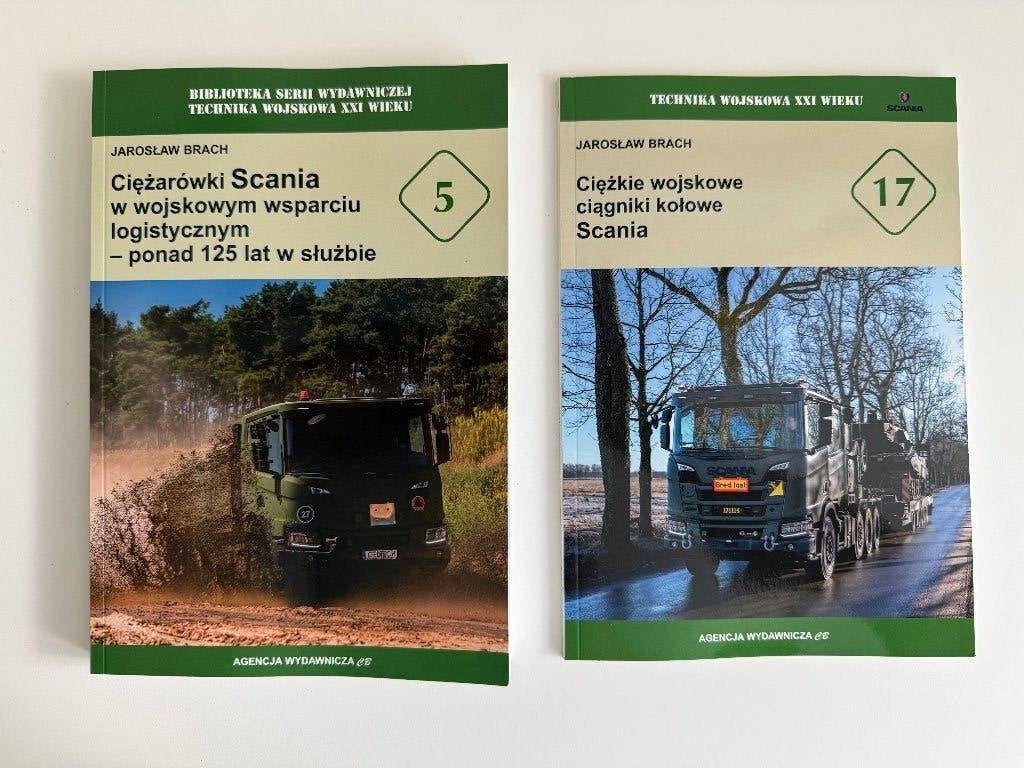 2 boeken over Scania militaire vrachtwagens (nrs. 5 & 17), Ophalen of Verzenden, Nieuw, Overige merken