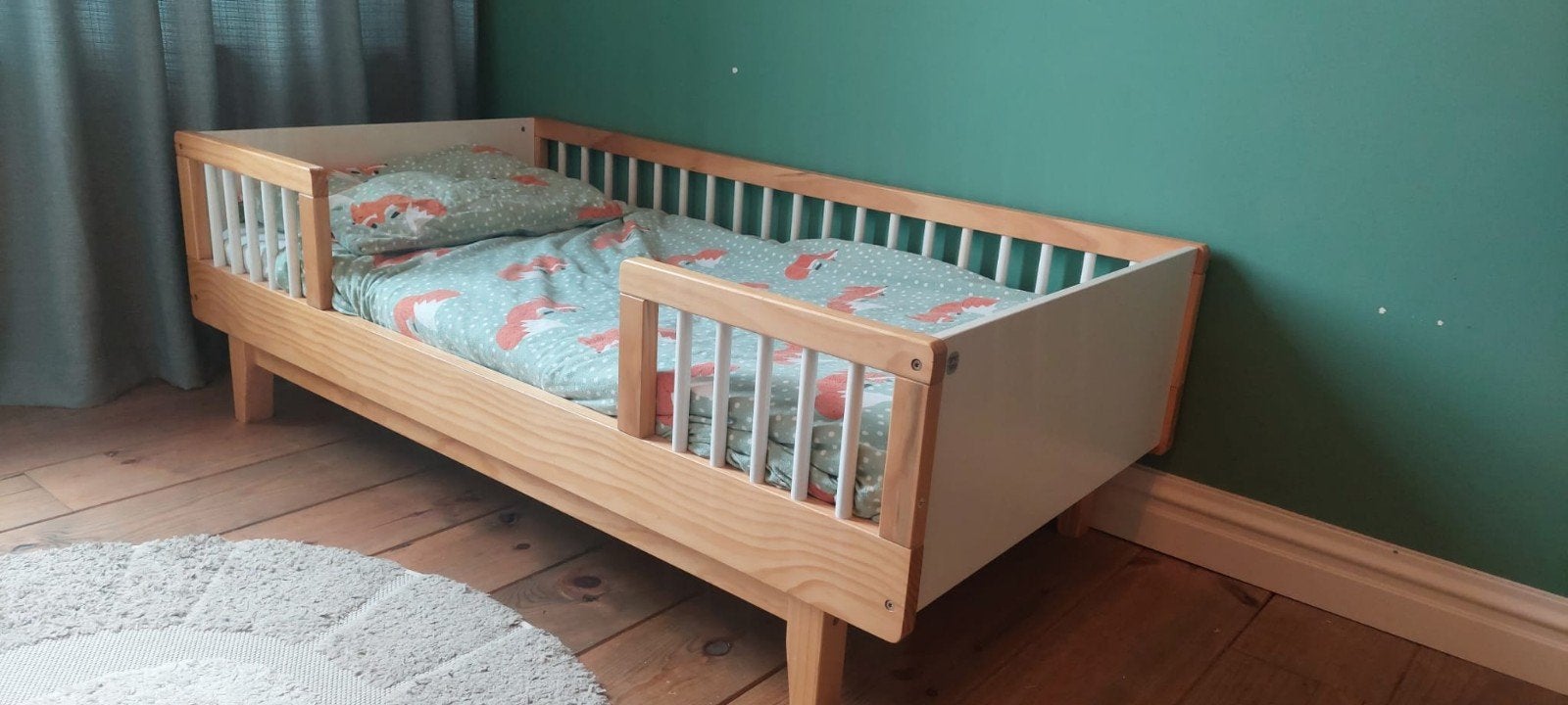 Petite Amelie Peuterbed, 70 tot 85 cm, 140 tot 160 cm, Zo goed als nieuw, Ophalen